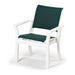 Leeward MGP Sling Stacking Cafe Chair w/ Polymer Arms