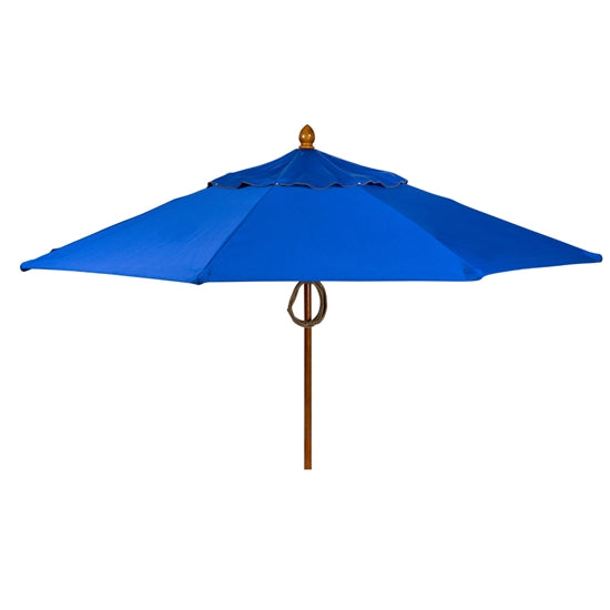 9' Teak Market Umbrella