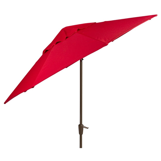 9' Aluminum Market Umbrella with Auto-Tilt in Champagne Bronze