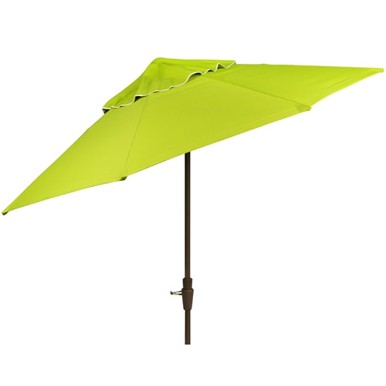 9' Aluminum Market Umbrella with Collar-Tilt in Champagne Bronze