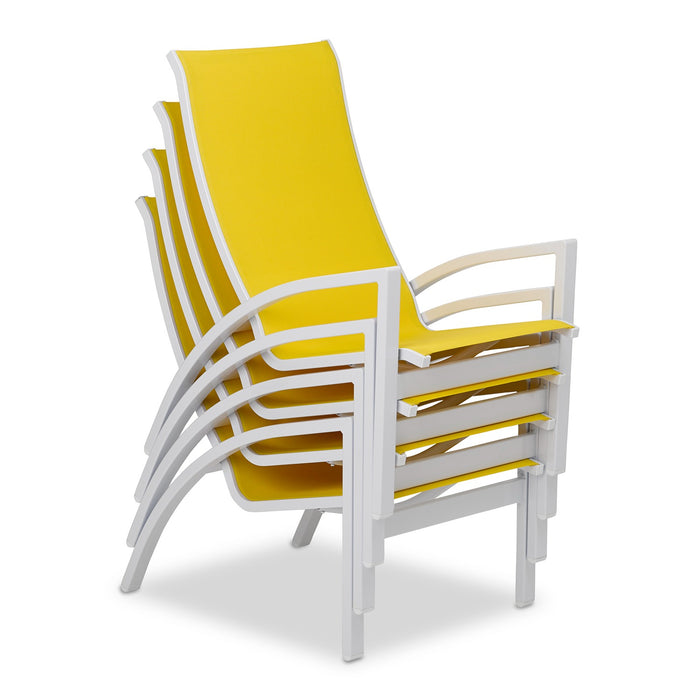 Telescope Casual Kendall Sling Stacking Chat Height Chair