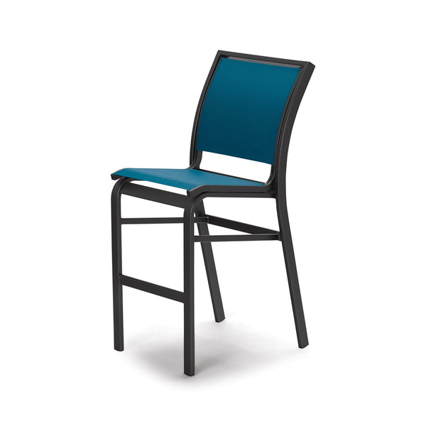 Kendall Sling Bar Height Stacking Armless Café Chair