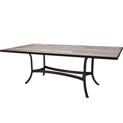 OW Lee Standard Aluminum Dining Table with 42" x 84" top