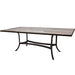 OW Lee Standard Aluminum Dining Table with 42" x 84" top