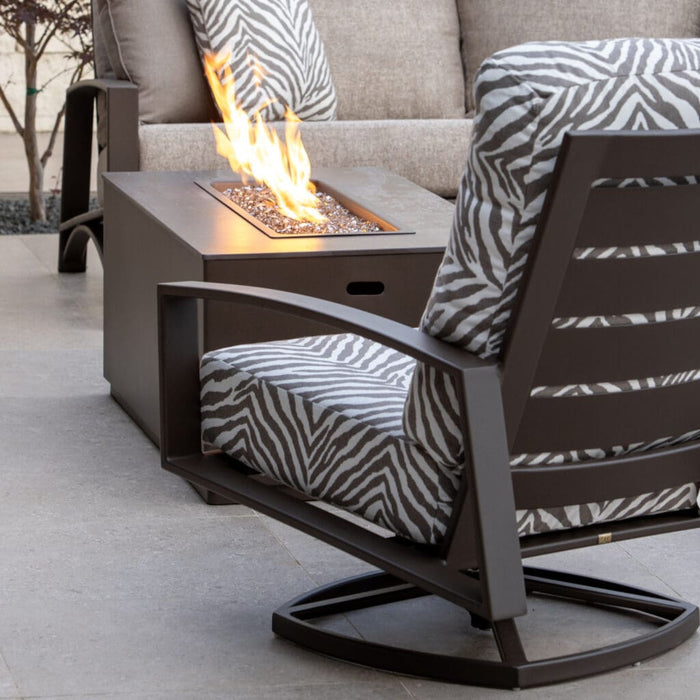OW Lee Arc Swivel Rocker Lounge Chair