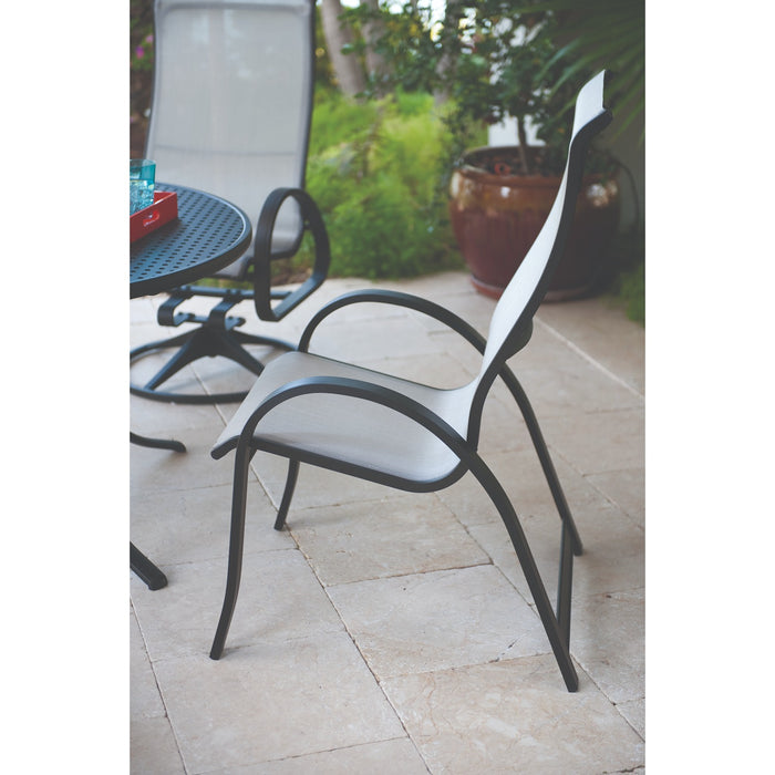 Telescope Casual Aruba Sling Supreme Stacking Arm Chair