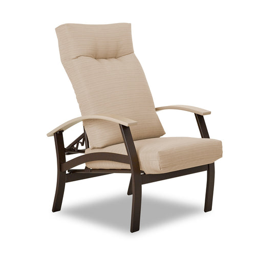 Telescope Casual Belle Isle Deep Seat Cushion Supreme Height Adjustable Back Chair w/ Polymer Accents