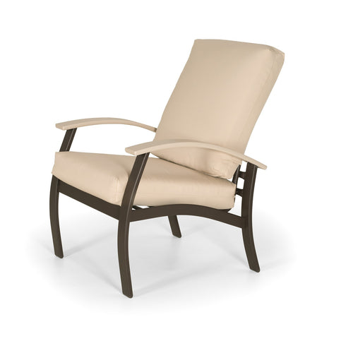 Telescope Casual Belle Isle Deep Seat Cushion Arm Chair w/ Polymer Accents