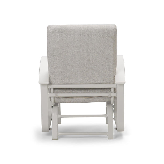 Telescope Casual Belle Isle Deep Seat Cushion Single-Seat Glider w/ Polymer Accents