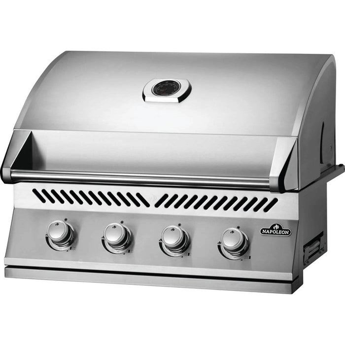 Napoleon (White) Built In 32“ Grill NG/LP SS 500 Series