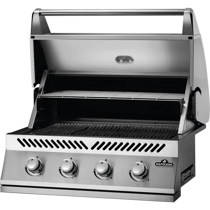 Napoleon (White) Built In 32“ Grill NG/LP SS 500 Series