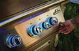 Night-light control knobs with SafetyGlow