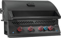 Napoleon Built-In 700 Series 32 inch gas grill in matte black, angled view