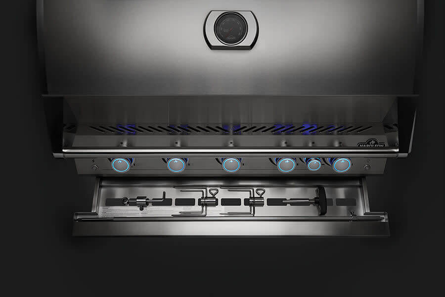 Interior lights under the lid