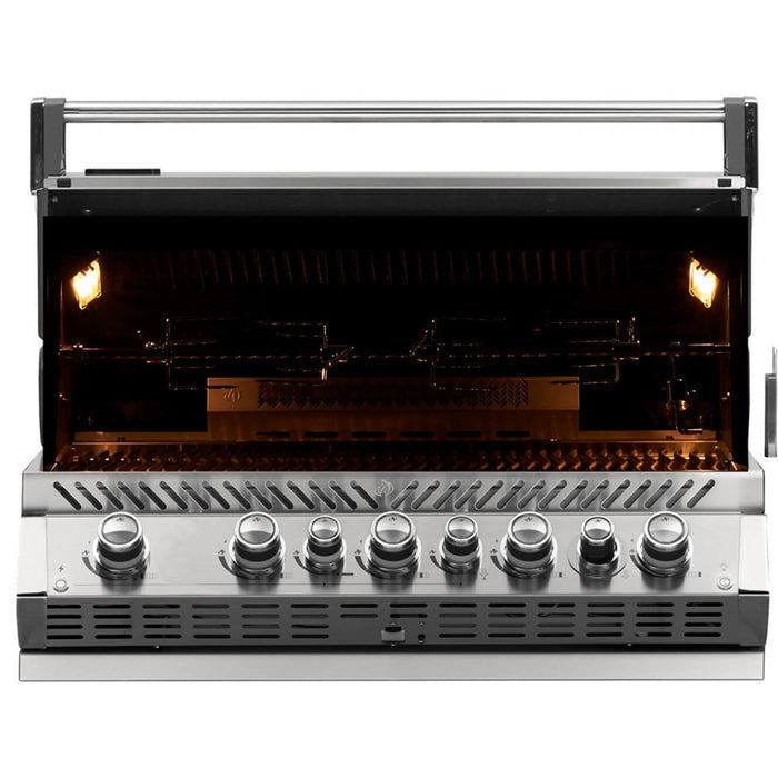 Napoleon Built-In Prestige Pro 665 NG/LP Grill w/Infrared Rear