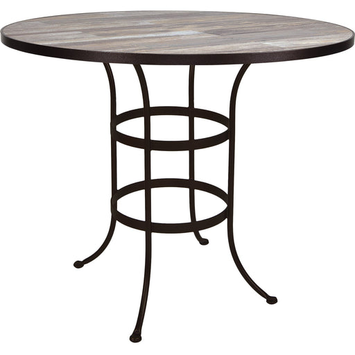 OW Lee Standard Iron Bar Table with 42" round top