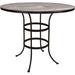 OW Lee Standard Iron Bar Table with 42" round top