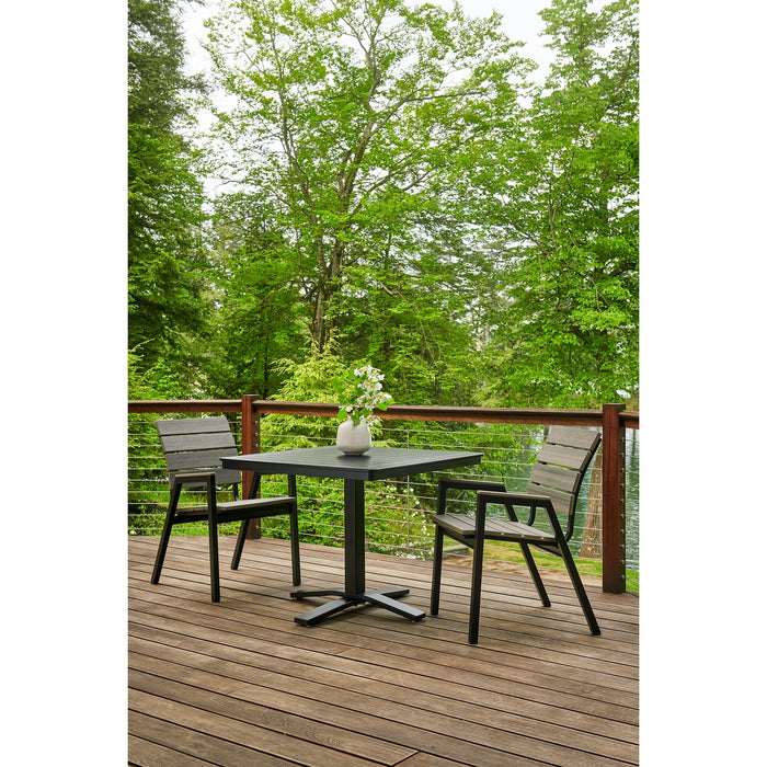 Telescope Casual Bazza Sling Dining Height Stacking Café Chair w/ Polymer Accents