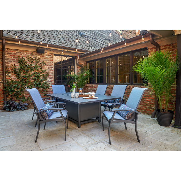 Telescope Casual Belle Isle Sling Supreme Arm Chair w/ Polymer Arms