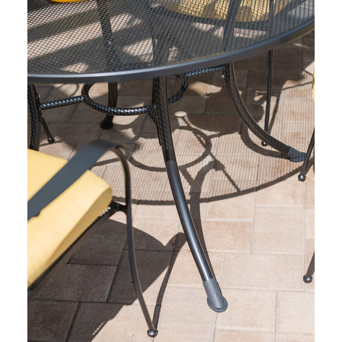 Kettler Henley 5-Piece Wrought Iron Mesh Dining Set (48-inch Table)