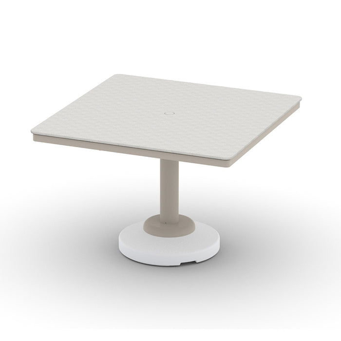 Telescope Casual Origins Dining Height 80-Pound Pedestal Table With 42" Square Origins Table Top