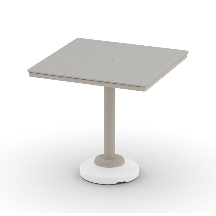 Telescope Casual Origins Balcony Height 80-Pound Pedestal Table With 42" Square Origins Table Top