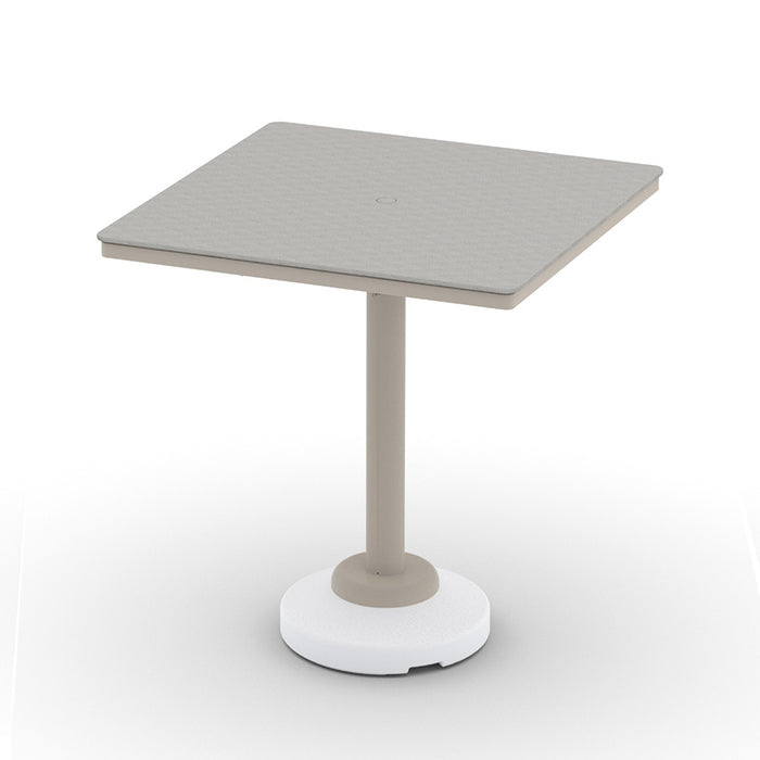 Telescope Casual Origins Bar Height 80-Pound Pedestal Table With 42" Square Origins Table Top