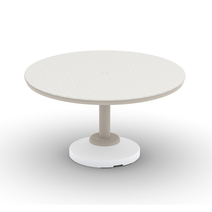 Telescope Casual Origins Dining Height 120-Pound Pedestal Table With 54" Round Origins Table Top