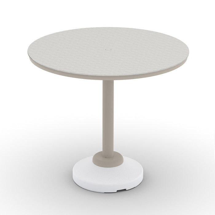 Telescope Casual Origins Bar Height 120-Pound Pedestal Table With 54" Round Origins Table Top