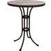OW Lee Standard Iron Counter Table with 30" round top