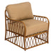 Cane Lounge Chair (included)