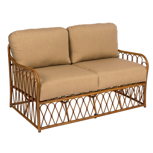 Woodard Cane Love Seat