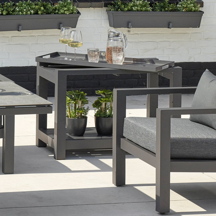 Kettler Easy Serving Trolley - Aluminum