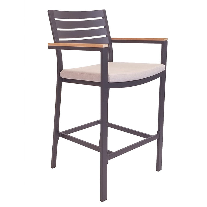 Kettler Elba 5-Piece Bar Set with Arm Chairs