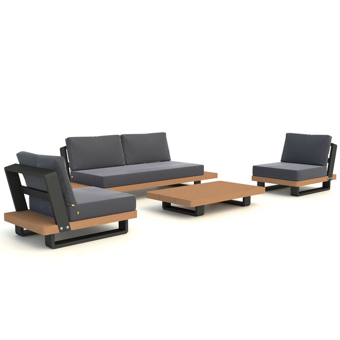 Kettler Fitz Roy Teak Armless Chair