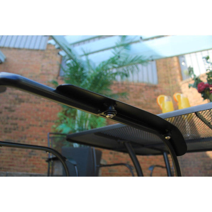 Kettler Henley 7-Piece Wrought Iron Mesh Dining Set