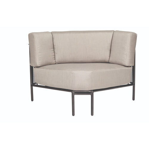 Woodard Jax Wrought Iron Corner Sectional Unit