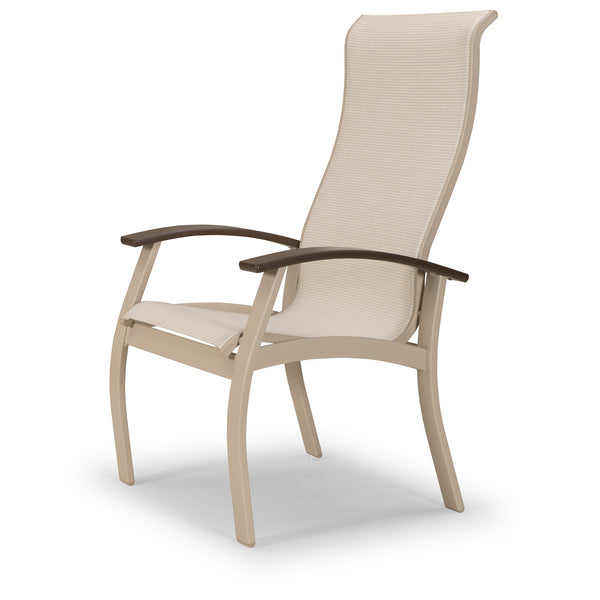 Belle Isle Sling Supreme Arm Chair w/ Polymer Arms