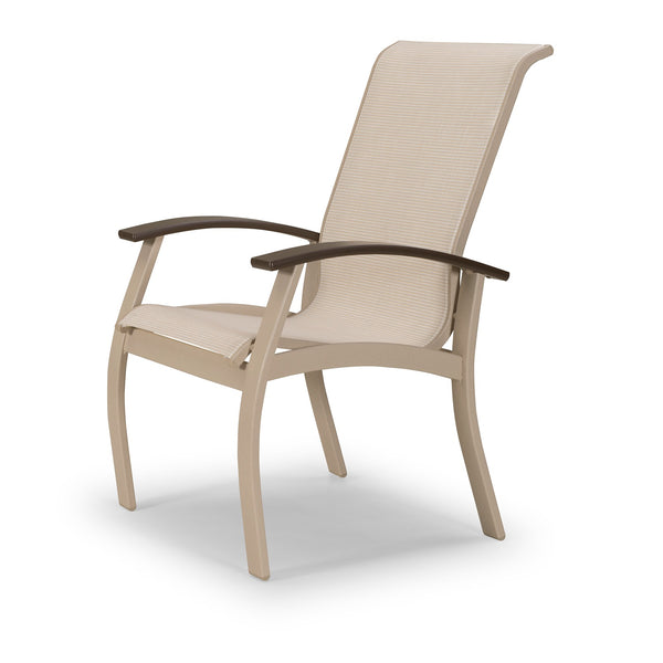Belle Isle Sling Arm Chair w/ Polymer Arms