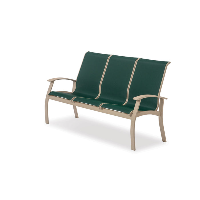 Telescope Casual Belle Isle Sling 3-Seat Sofa w/ Polymer Arms