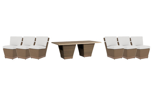 Lloyd Flanders Charisma 7-Piece Dining Set