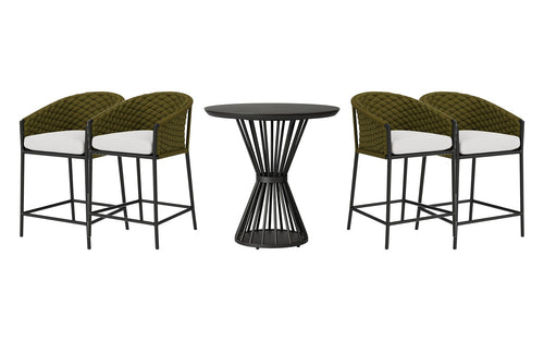 Lloyd Flanders Escape 5-Piece Balcony Set
