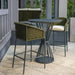 Lloyd Flanders Escape bar set on a patio