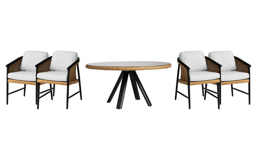 Lloyd Flanders Galloway 5-Piece Dining Set