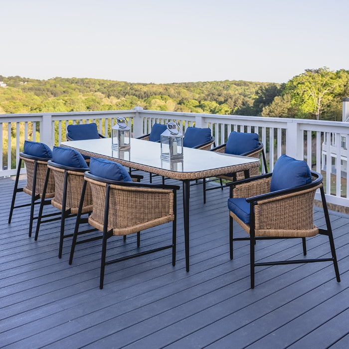 Lloyd Flanders Galloway 95" Rectangular Dining Table