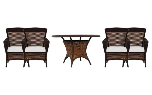 Lloyd Flanders Grand Traverse 5-Piece Dining Set