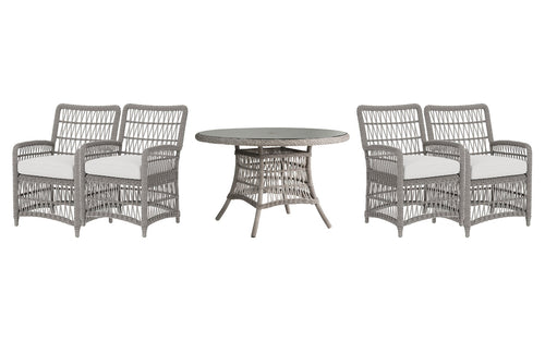 Lloyd Flanders Mackinac 5-Piece Dining Set