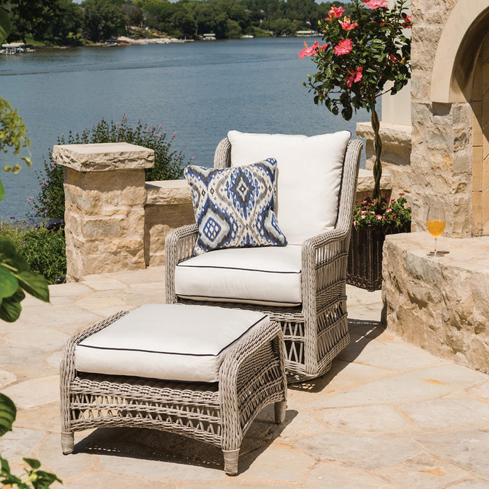 Lloyd Flanders Mackinac Ottoman