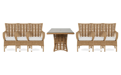 Lloyd Flanders Magnolia 7-Piece Dining Set