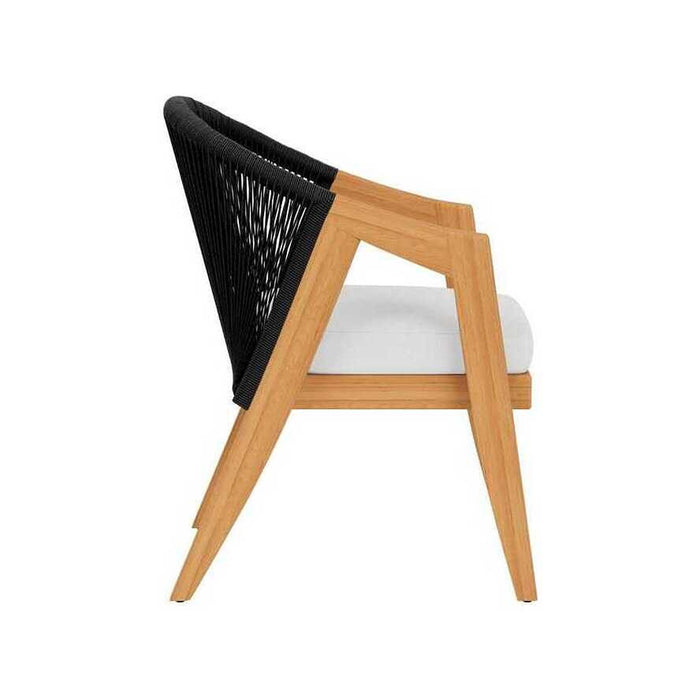 Lloyd Flanders Alpine Dining Armchair in Natural Teak Finish